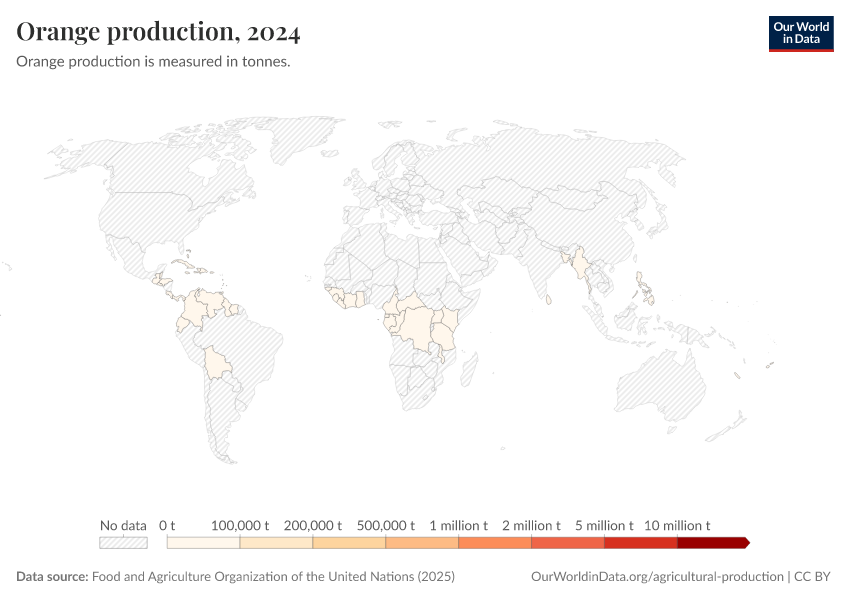 A thumbnail of the "Orange production" chart
