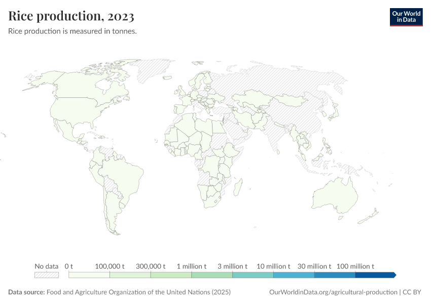 A thumbnail of the "Rice production" chart