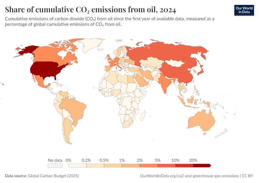 A thumbnail of the "Share of cumulative CO₂ emissions from oil" chart